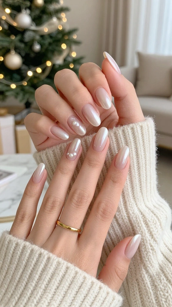 Soft Almond Pearl French
