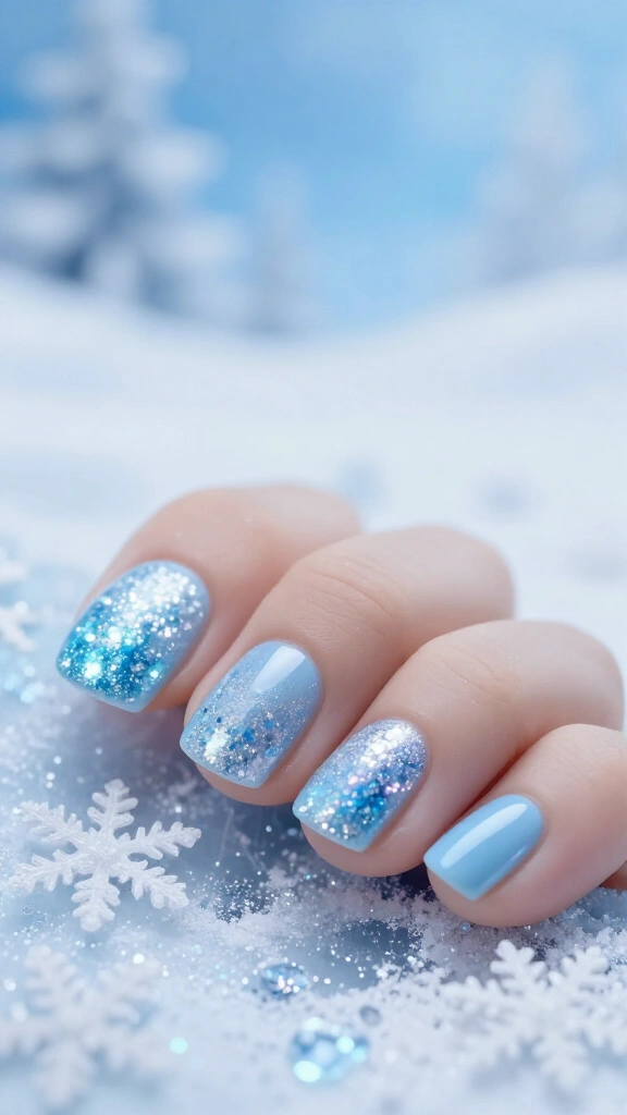 Elsa ice crystals