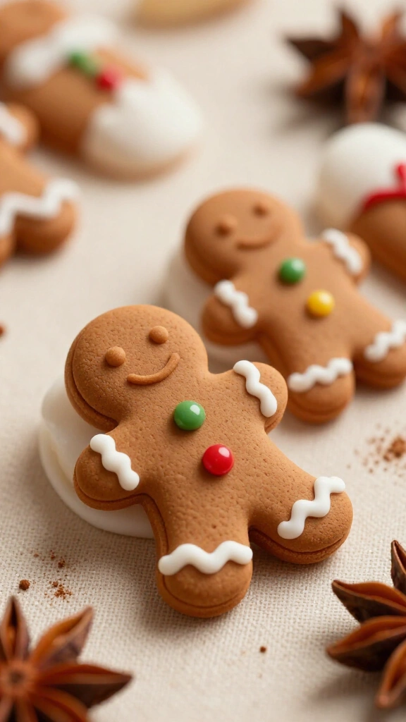 Hyper-Realistic Gingerbread Man Reliefs