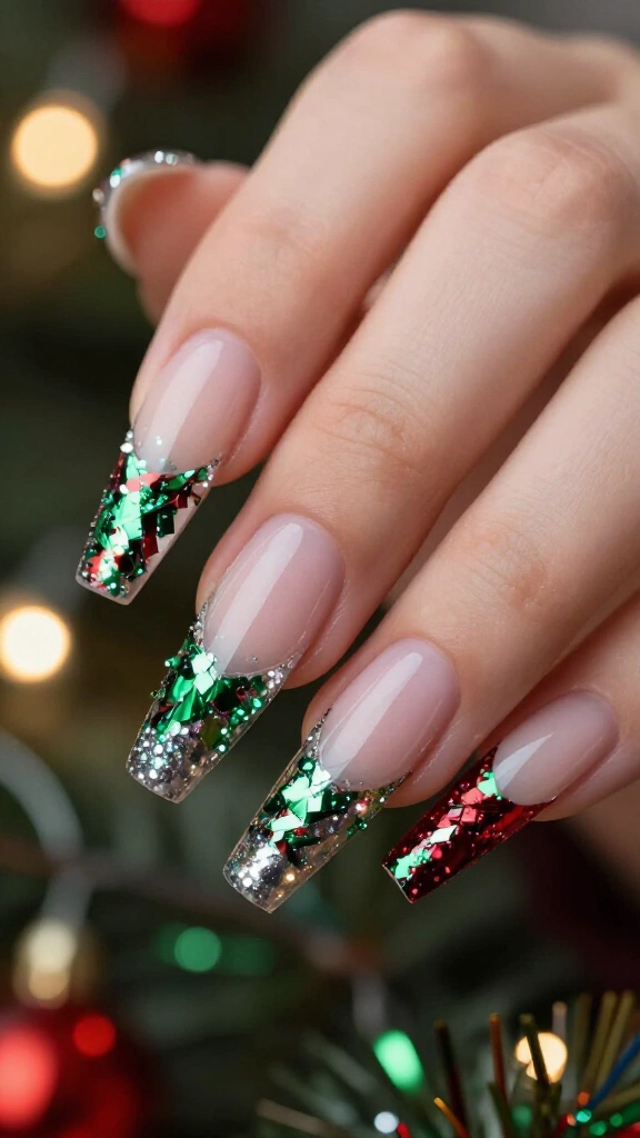 Tinsel Garland French Extensions