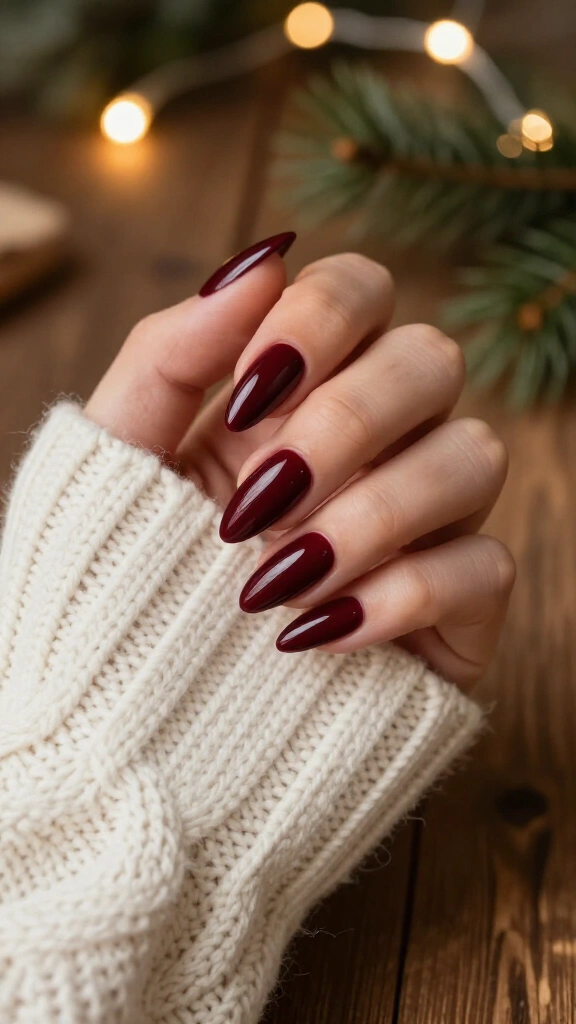 Ultra-Glossy Spiced Cider Stiletto