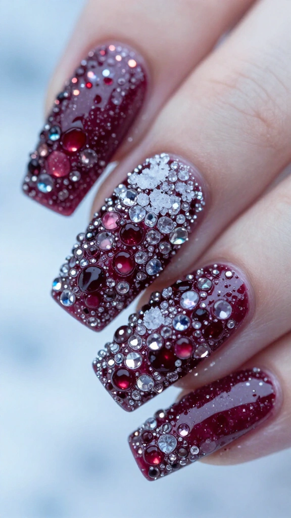 Frosted Cranberry Sugar Dusting
