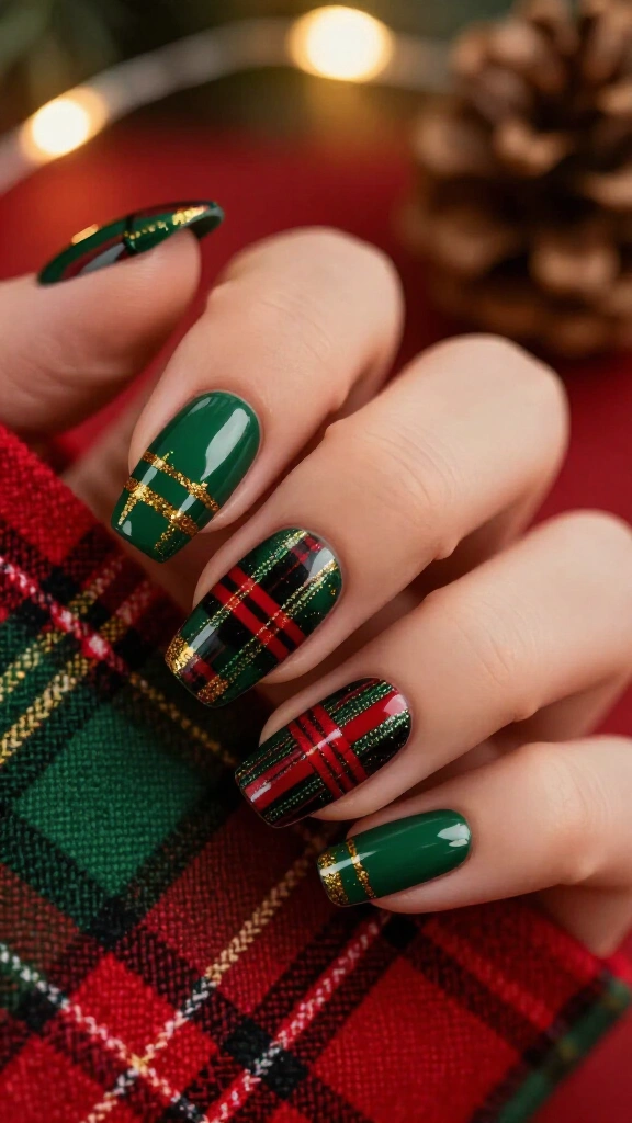 Cozy Plaid Flannel French Coffin Set