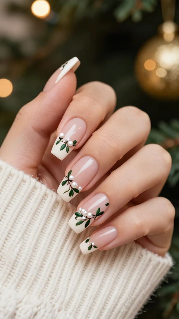 Mistletoe Vines on Naked Coffin Nails