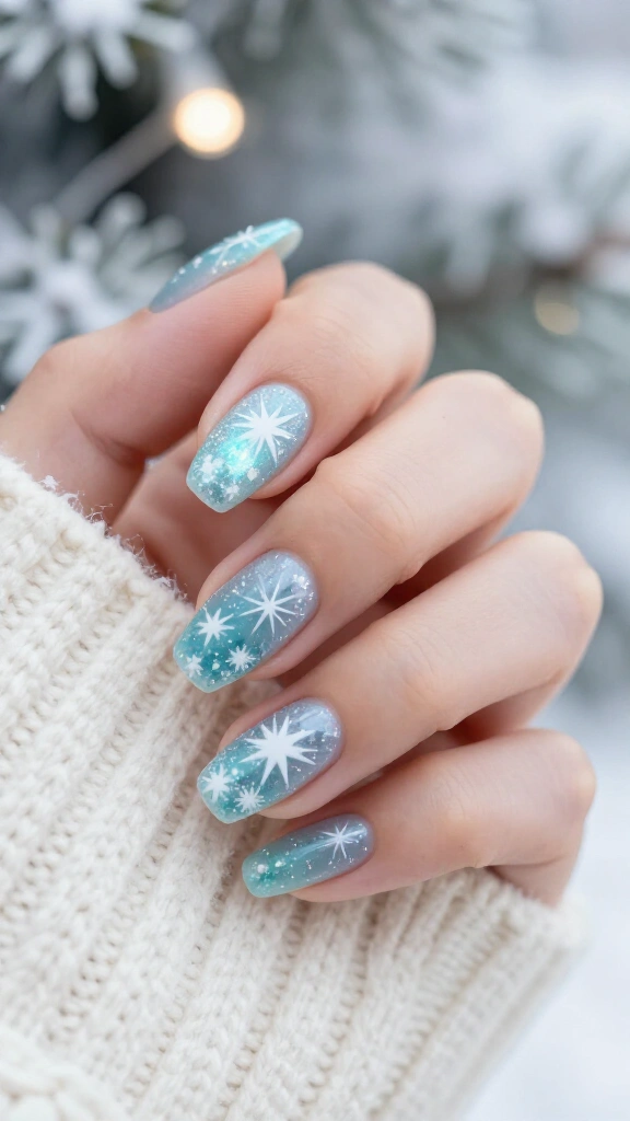 Frozen Elsa-Inspired Iridescent Blue