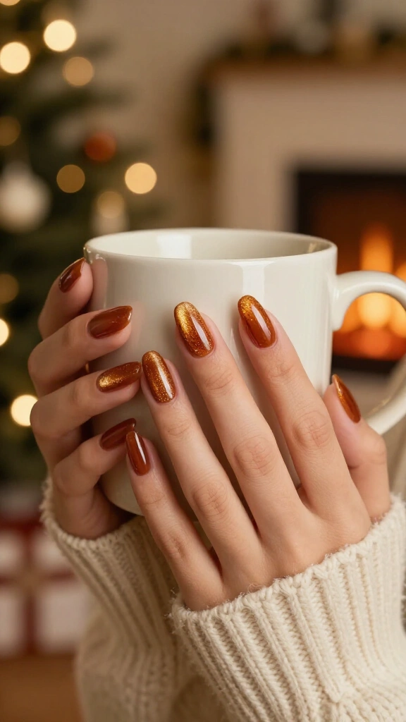 Spiced Cinnamon Velvet Cat-Eye