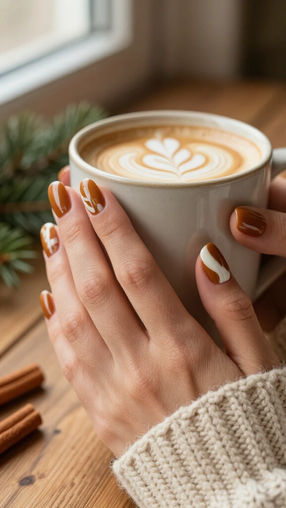 Gingerbread Latte Swirls