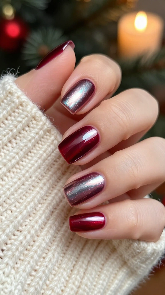 Glazed cranberry chrome