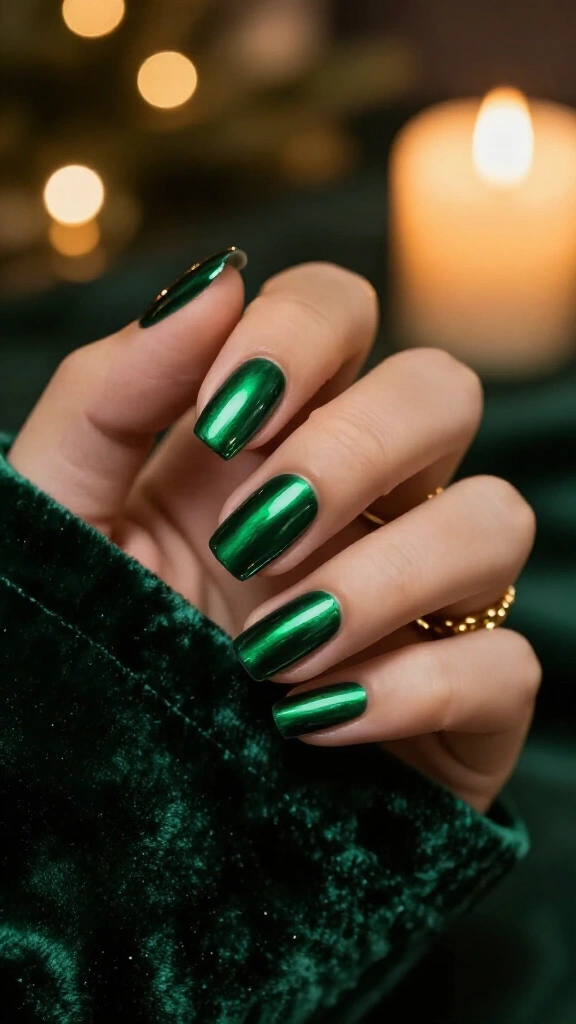 Emerald green