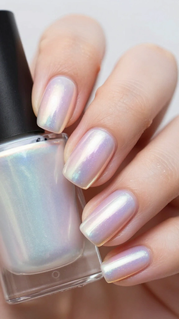 Iridescent pearl