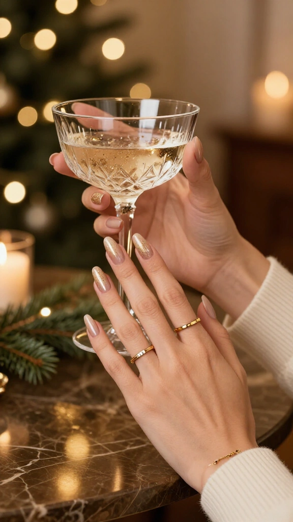 Frosted Champagne Shimmer