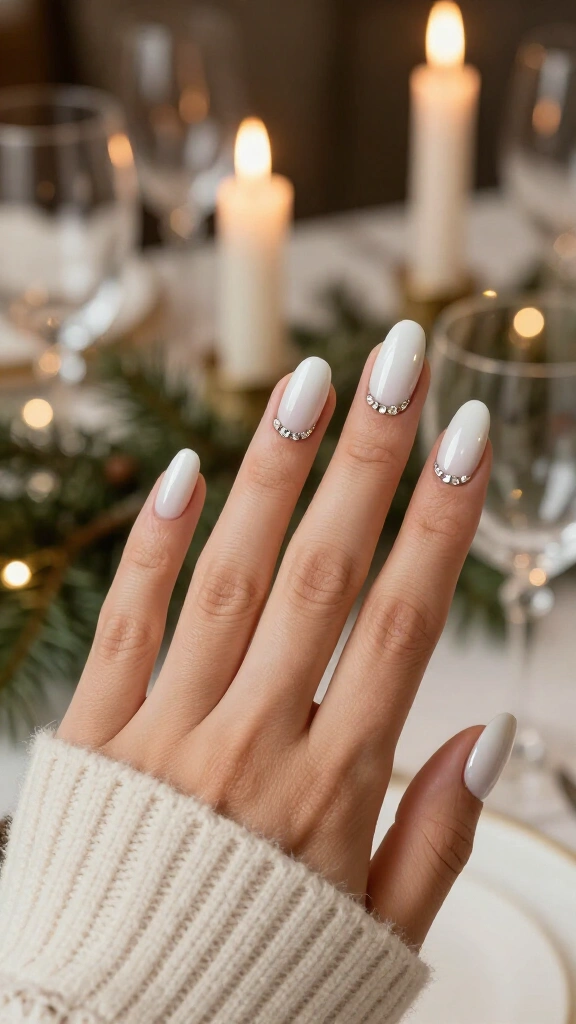 Crystal Rhinestone Cuticle Frames