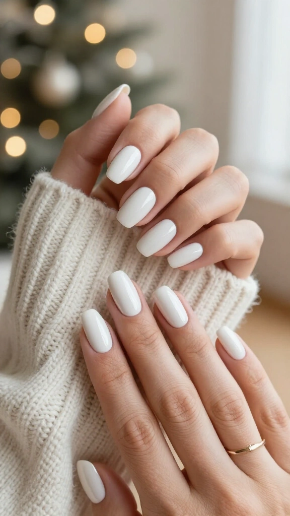 High-Gloss Milky Monochrome