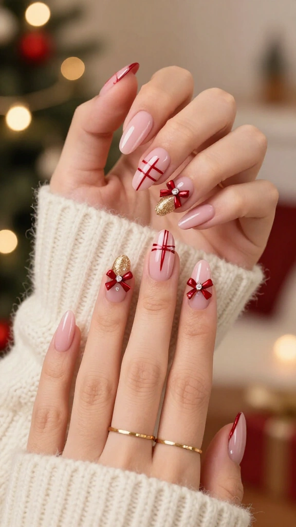 Coquette Cherry Bow Accents