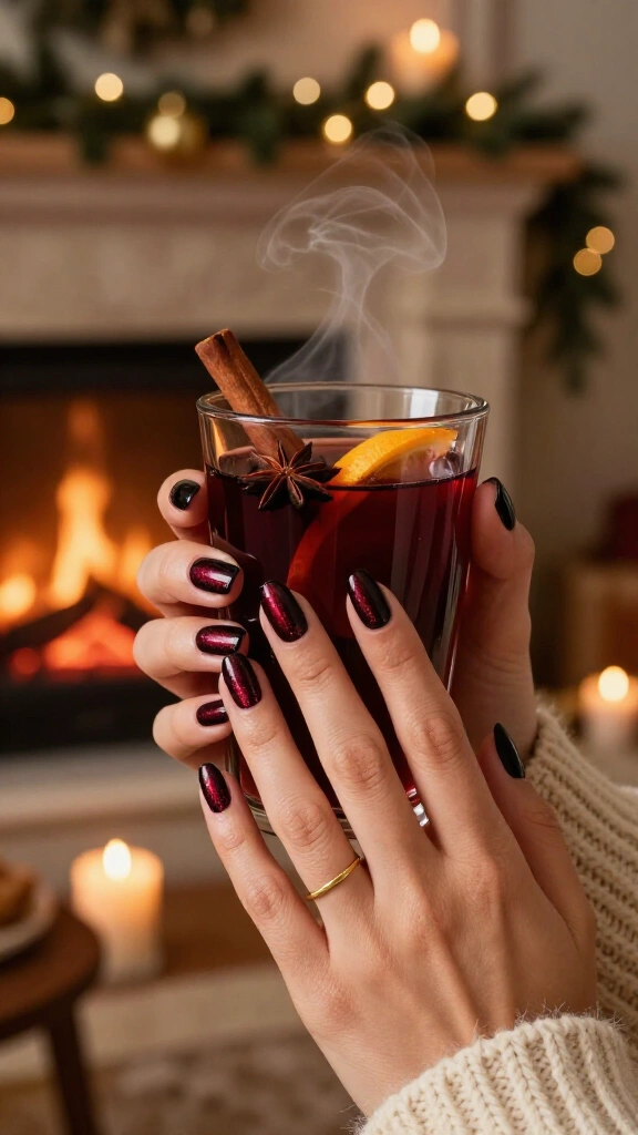 Rich Ruby Wine Halo