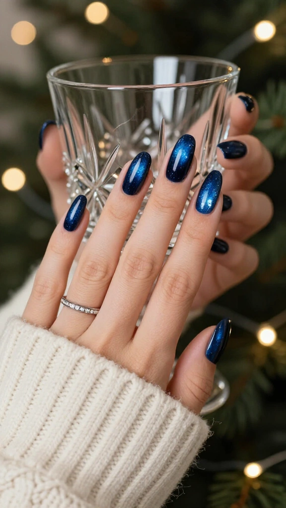 Midnight Galaxy Blue