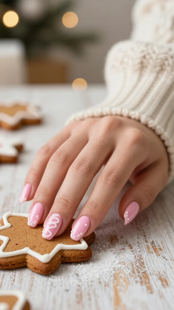 Gingerbread frosting accents