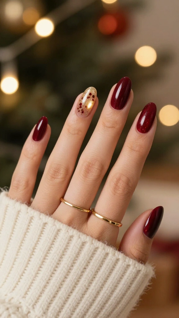Burgundy Jelly Halo