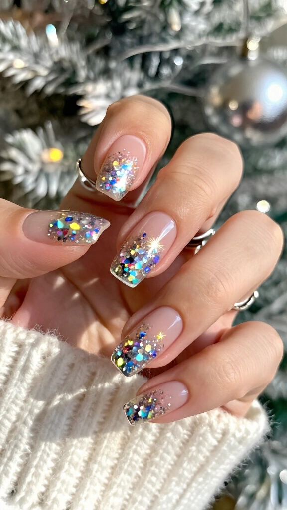 Holographic Chunky Glitter Cascades
