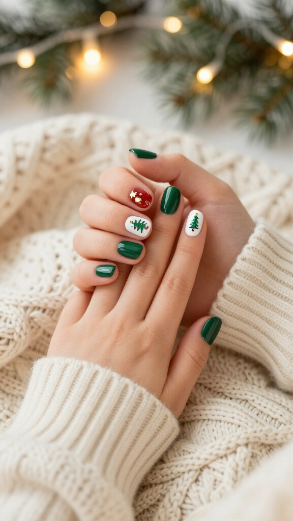Sparkling Christmas Tree Accent