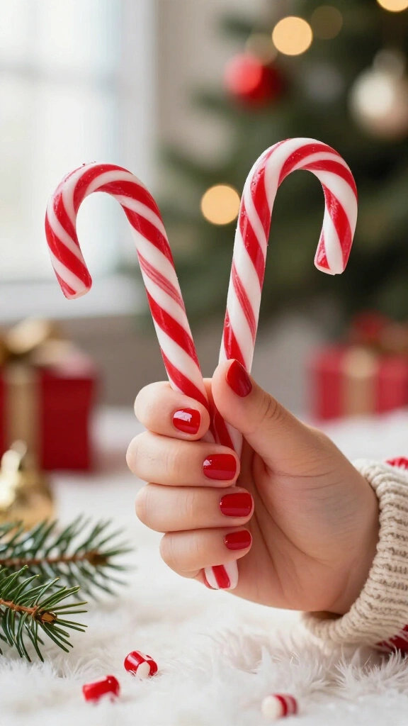 Sweet Candy Cane Stripes