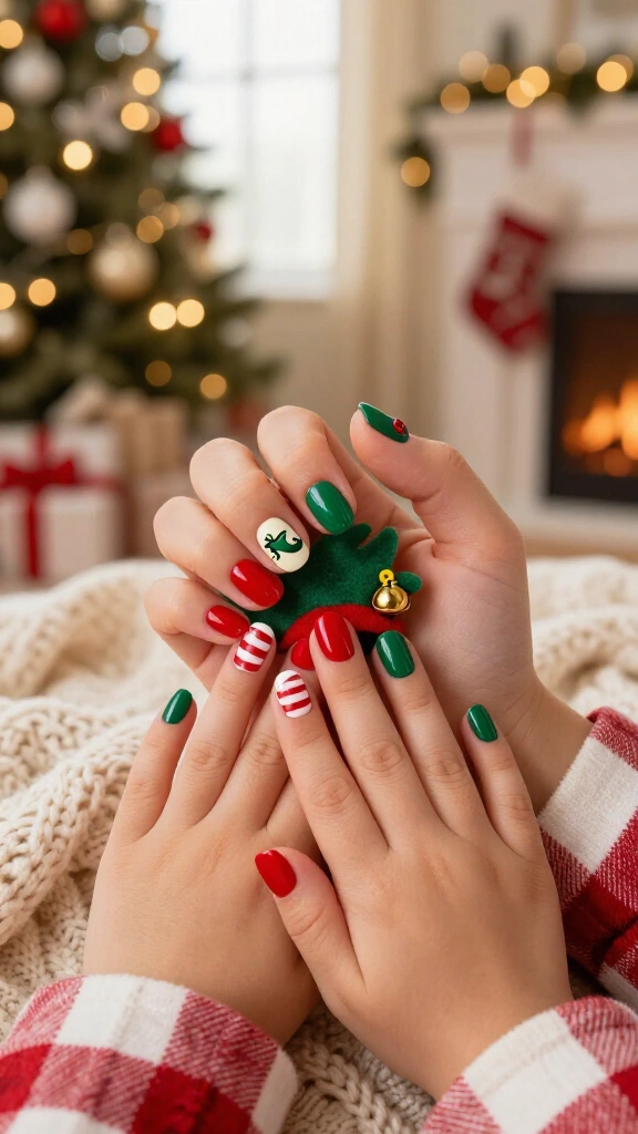 Playful Elf Slippers and Accents