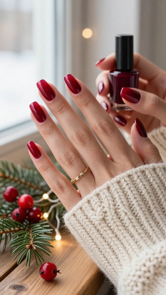 Sheer cranberry jelly
