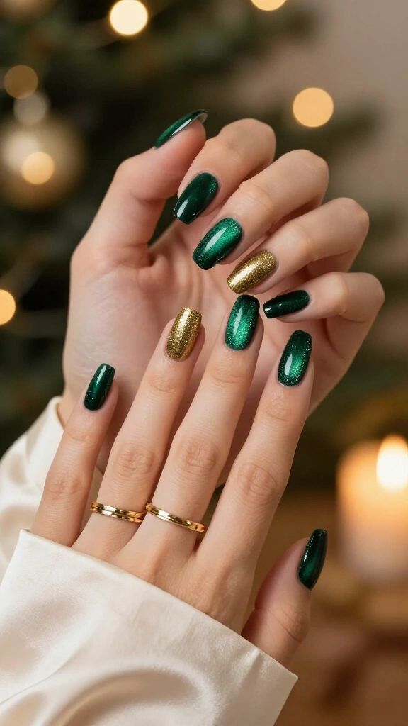 Velvet Emerald Cat Eye