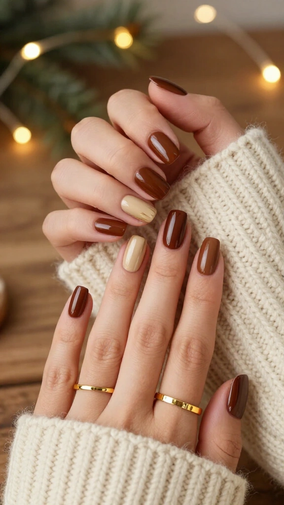 Mocha brown gloss