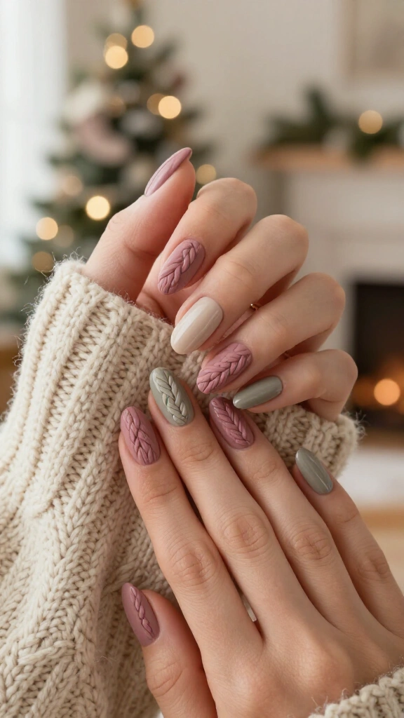 3D Sweater Weather Knit Accents