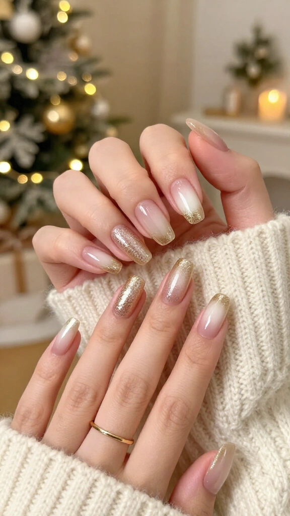 Champagne Shimmer Ombré