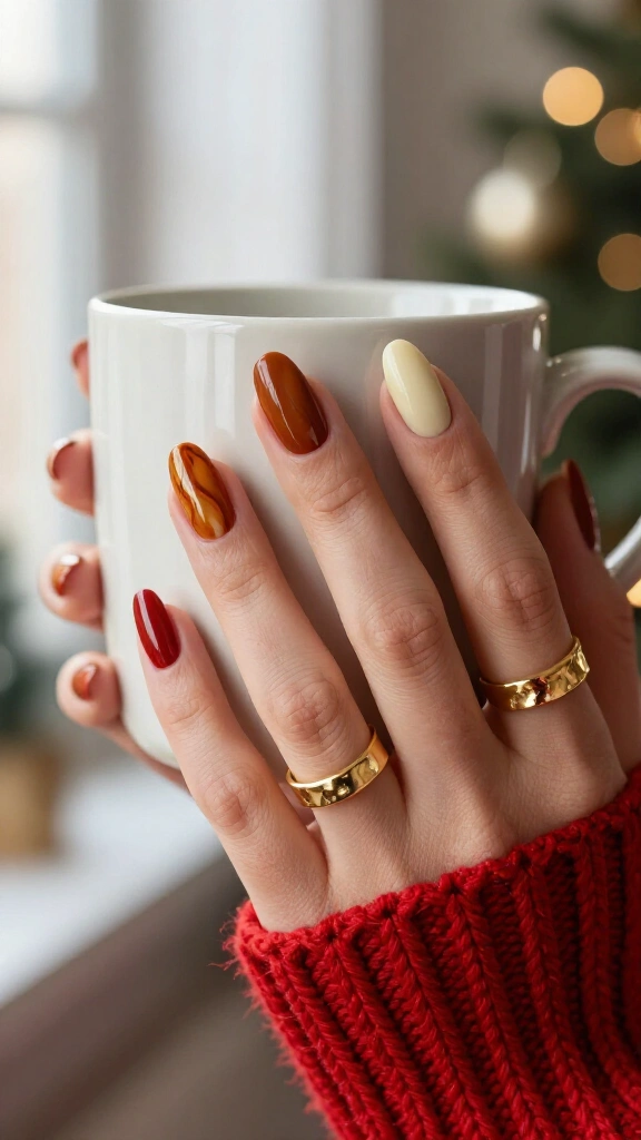 Gingerbread Latte Swirls