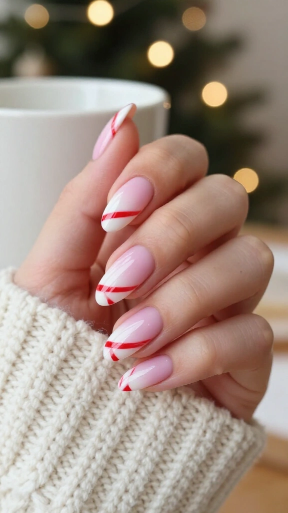 Cute Ombre Peppermint Fade