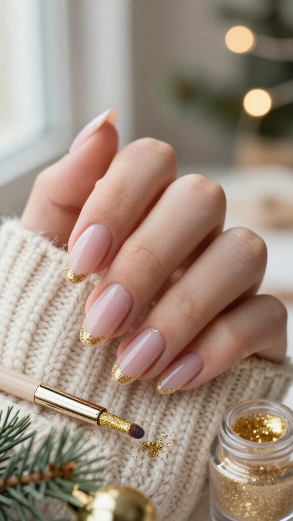 Micro Glitter Cuticle Cuff