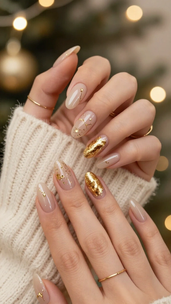 Celestial Gold Foil Constellations