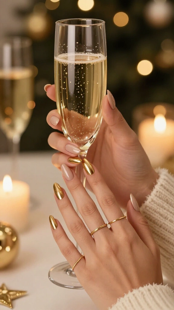 Champagne gold chrome