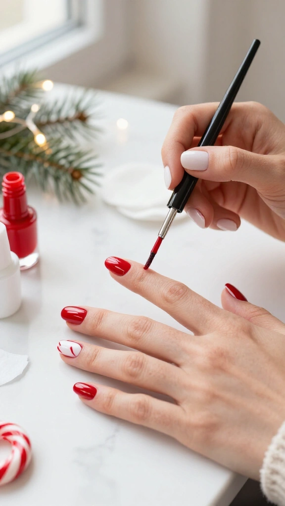 Candy cane stripes
