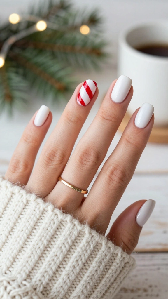 The Two-Stroke Candy Cane Accent