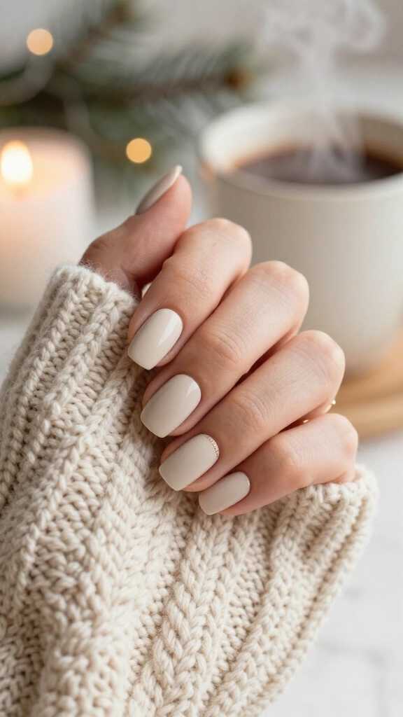 Cream cashmere matte