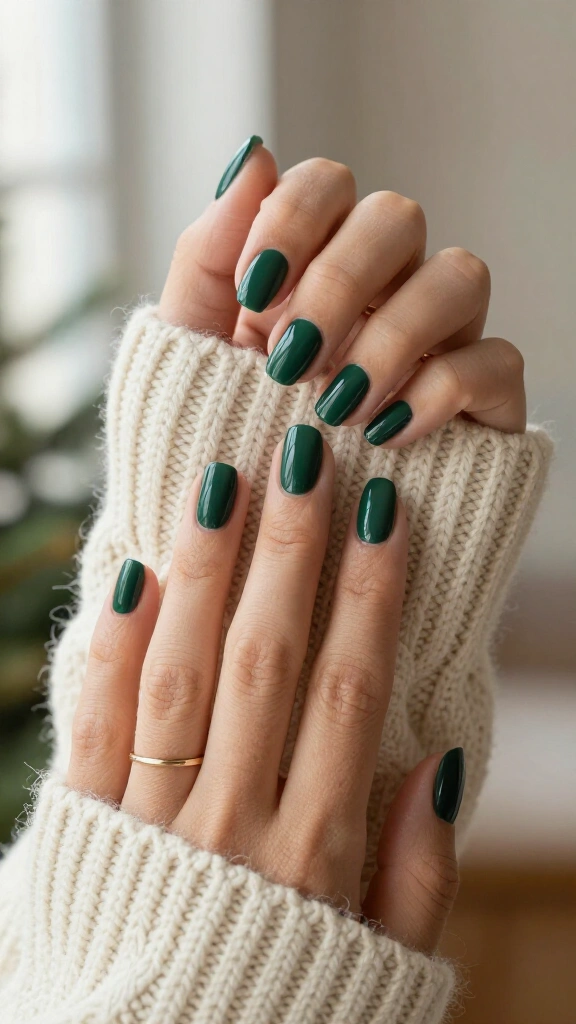 Forest green gloss