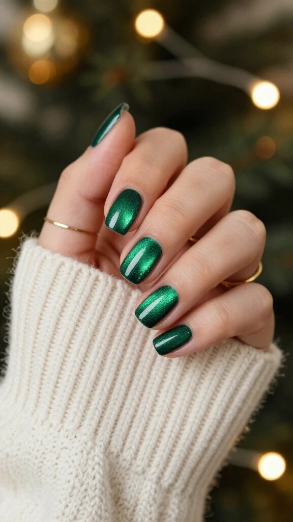 Velvet cat-eye in emerald or ruby