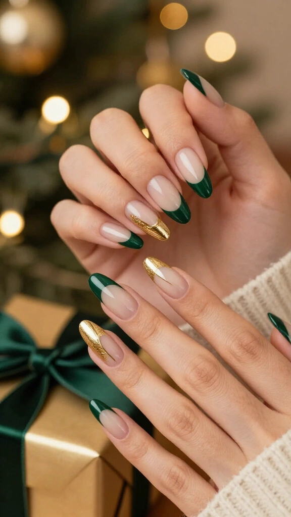 Emerald Green French Illusion