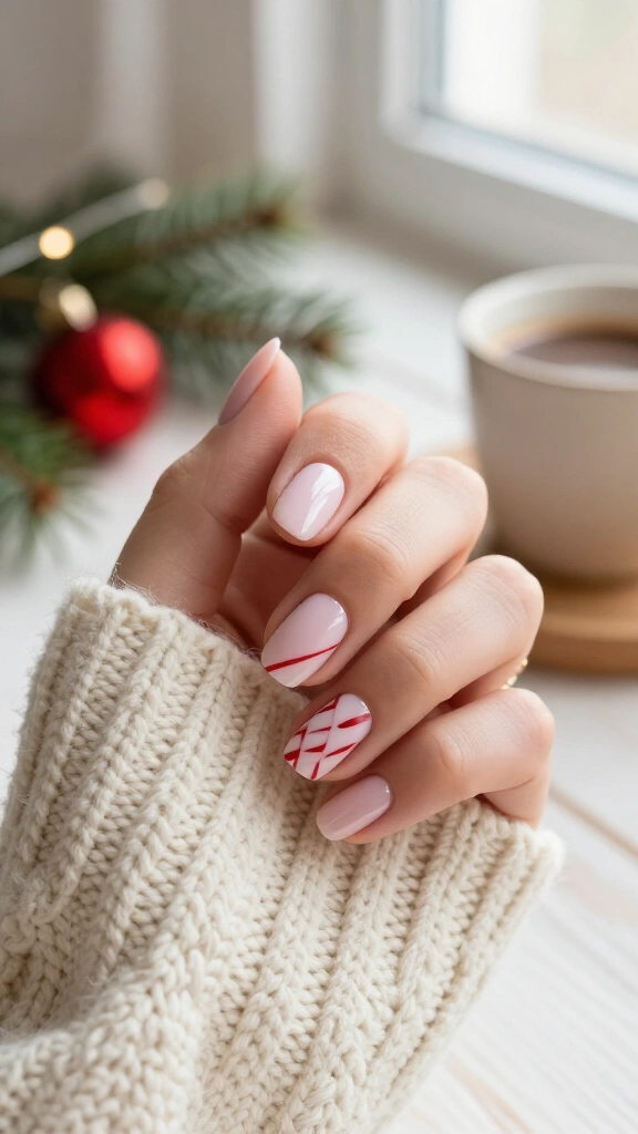 Candy cane micro stripes