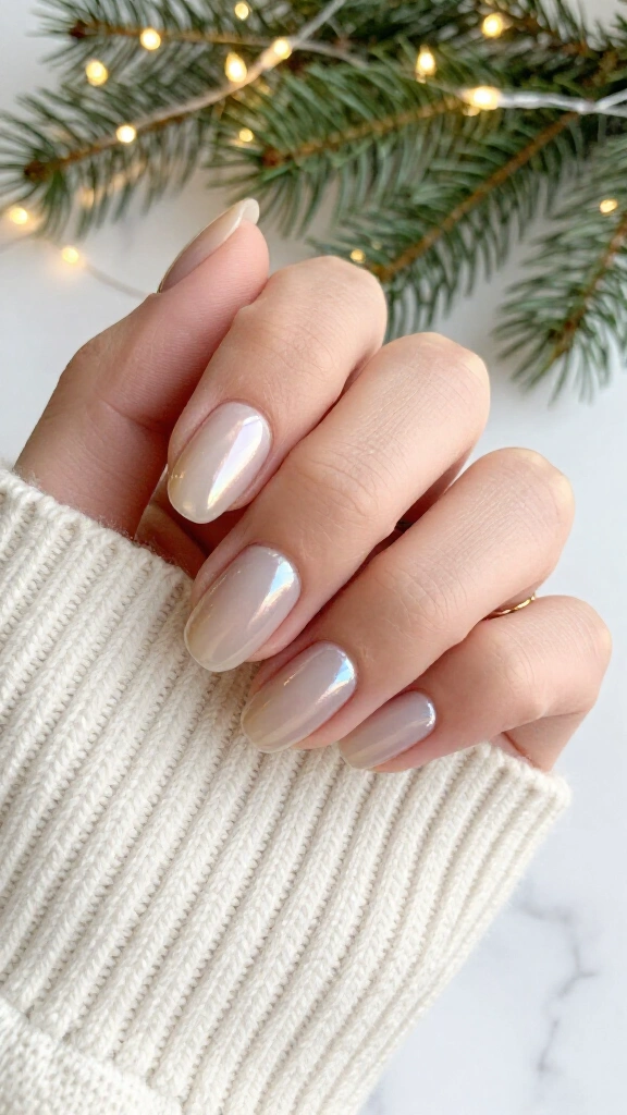 Glazed pearl nude