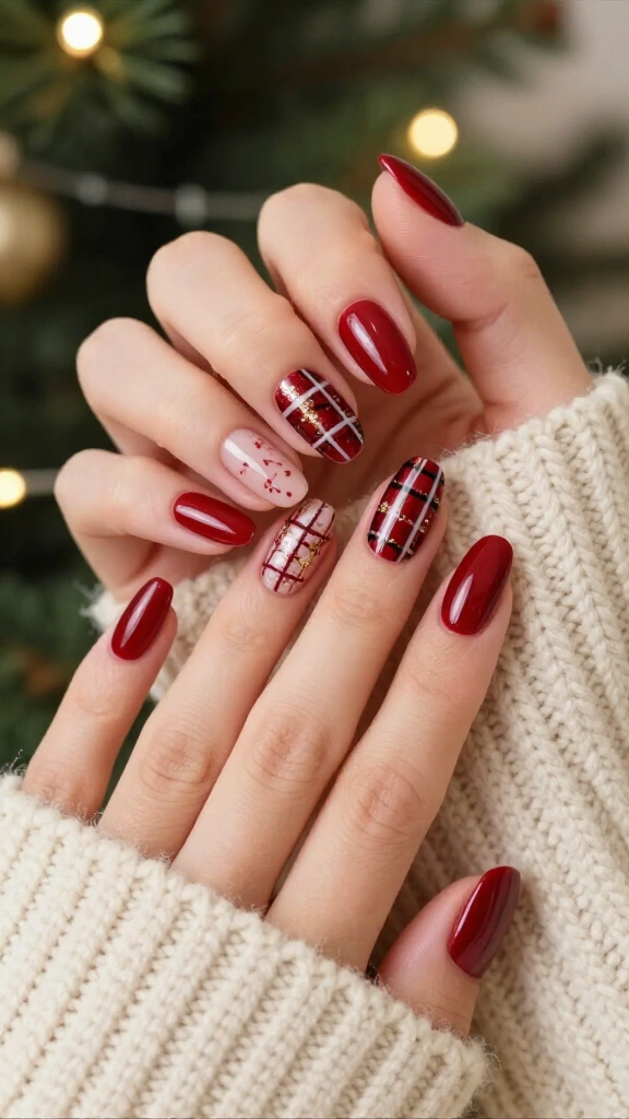 Classic Red Royal Stewart Tartan