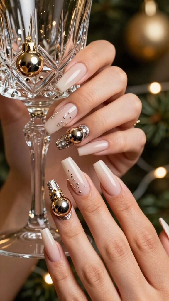 Metallic Chrome Ornament Baubles