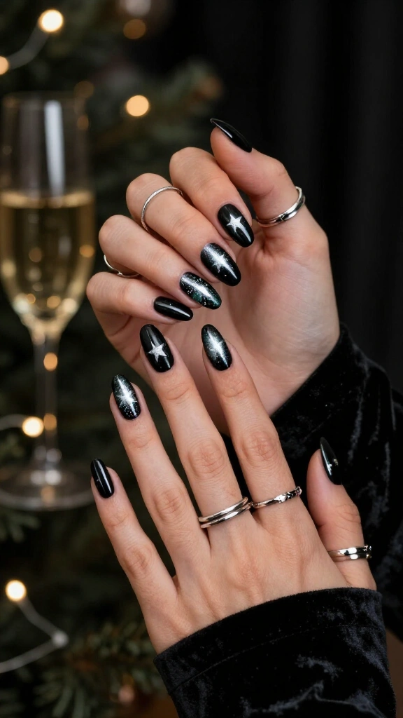 Black Velvet Midnight Festive Tips