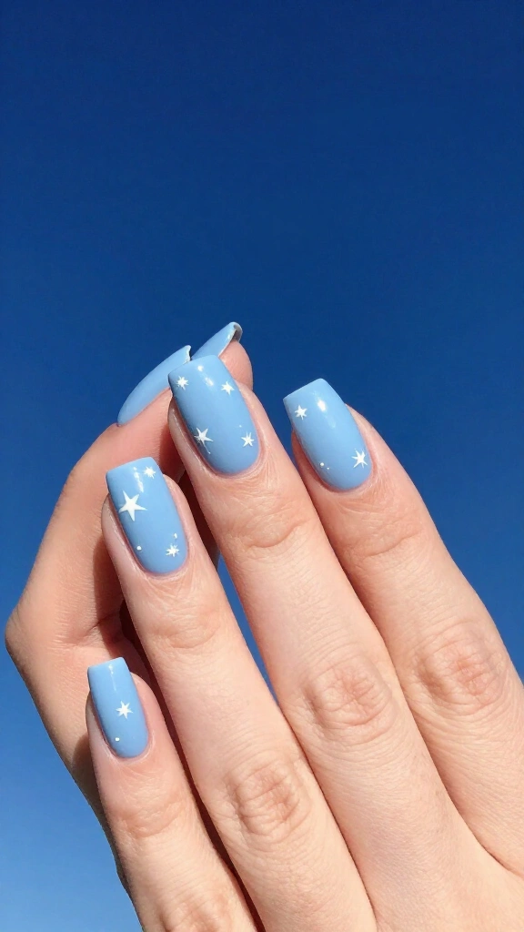 Starry Winter Night Accents