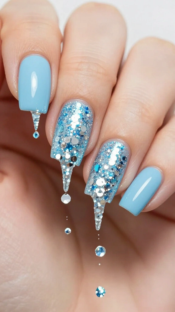 Chunky Holographic Glitter Cascade