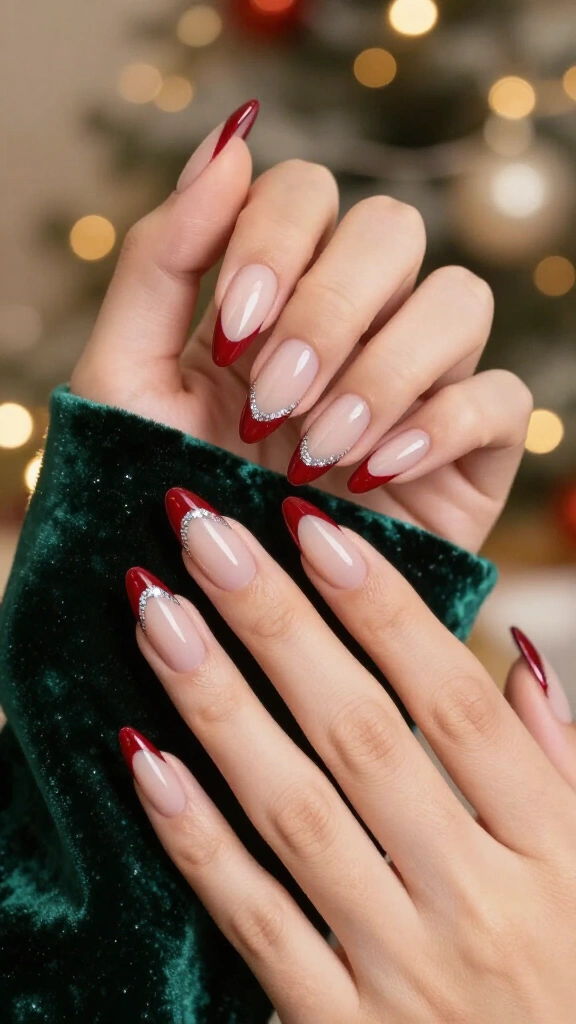 Dramatic Santa Baby French Points